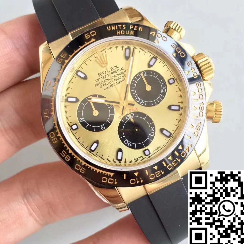 Factory 116518LN Rolex 1115 Vibrant Cosmograph Dial Daytona AR Champagne 0818